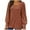Coffee, variant on Lenago Oversized Sweaters for Women Plus Size Fashion Long Sleeve Loose Solid Color Blouse Pullover Sweaters Jumper