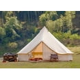 thumbnail image 5 of Outdoor Waterproof 4-Season  Cotton Canvas Yurt Tent 5M/16.4ft Bell Tent With Stove Hole (Side Wall), For Family Glamping, 5 of 10