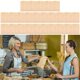 thumbnail image 4 of 25Pcs Food Bag Foldable Kraft Paper Bag Pouch Packaging for Candy Nuts Cookies SnacksRound Dot, 4 of 5