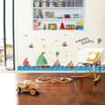 thumbnail image 1 of 2 uds Ocean Ships rodapié pegatina para guardería aula ni?os dormitorio impermeable, 1 of 2
