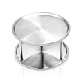thumbnail image 1 of Cheers Stainless Steel 2-Layer Rotating Seasoning Bottle Kitchen Storage Rack Organizer, 1 of 7
