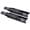12 inch 300mm black, variant on 1Pair Hydraulic Soft Close Drawer Slides, Cold Rolled Steel Cabinet Track Rails with Damping, for Furniture Hardware
