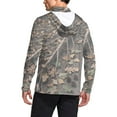 thumbnail image 4 of Fewfanhot Mens Sweatshirts Hunting Shirts with Mask Long Sleeve Camo Fishing Hoodie, 4 of 9