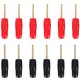 thumbnail image 1 of 12 conectores banana de 2 mm con rosca para cable de altavoz chapados en oro., 1 of 5