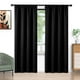 thumbnail image 1 of Blackout Cortinas 52x96 Pulgadas, Juego de 2 Cortinas con Bolsillo para Barra, Aisladas Térmicamente, Decoración Sólida para el Hogar, Cortinas para Sala de Estar y Recámara, Privacidad Asegurada y A, 1 of 7