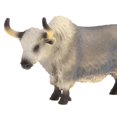thumbnail image 3 of Juguete modelo de animal Hugo Bos Grunniens de plástico para decoración, 3 of 9