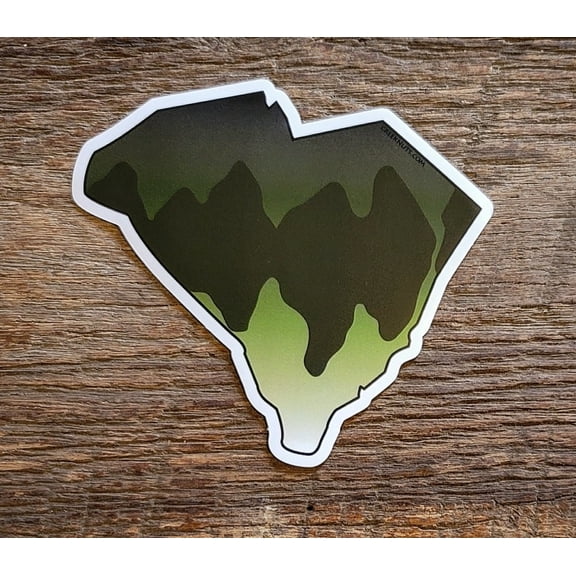 South Carolina Largemouth Bass Skin Sticker Decal