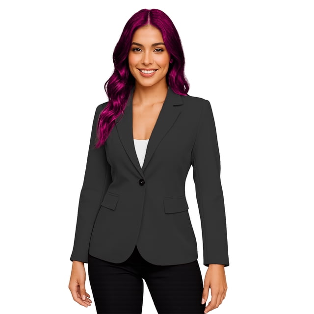 Saco clásico de Mujer Elegancia y Estilo Negro Chica