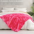 Exclusivo Mezcla Queen Size Flannel Fleece Blanket, 90x90 Inches