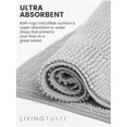 thumbnail image 4 of Tapis de Bain Ultra Doux - Gris, 4 of 6