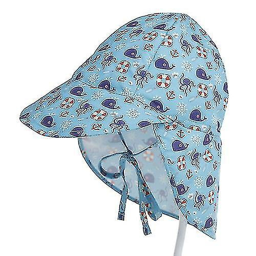 Quick-drying L Children's Bucket Hats For 3 Months To 5 Years Old Kids Wide Brim Beach Uv Protection Outdoor Essential Sun Capsa