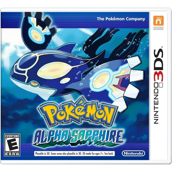 Restored Pokemon Alpha Sapphire - Nintendo 3DS