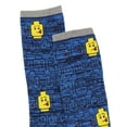 thumbnail image 6 of Lego Kids Teen Womens Mens 3 pack Crew Sock Set LGC78, 6 of 7
