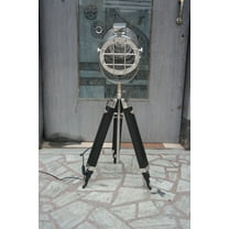 Vintage Hollywood Lamp Search Light Modern Floor Lamp With Adjustable Tripod Home Office Decorative Corner Lamp