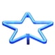 thumbnail image 3 of Luz de neón Jadeshay LED en forma de estrella decorativa, 3 of 8