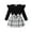 White##1, variant on jsaierl Toddler Baby Girls Outfits 2 Pcs Ruffle Long Sleeve Tops and Plaid Woolen Skirt Dress Sets Infant Girls Cute Fall Winter Clothes 6M-3T