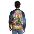 thumbnail image 5 of Merry Christmas Mastiff Santa Hat Xmas Tree Winter Holiday All Over Print 3D Sweatshirt Unisex Merch Mastiffs Dog Lover Gifts Idea - 01013, 5 of 6