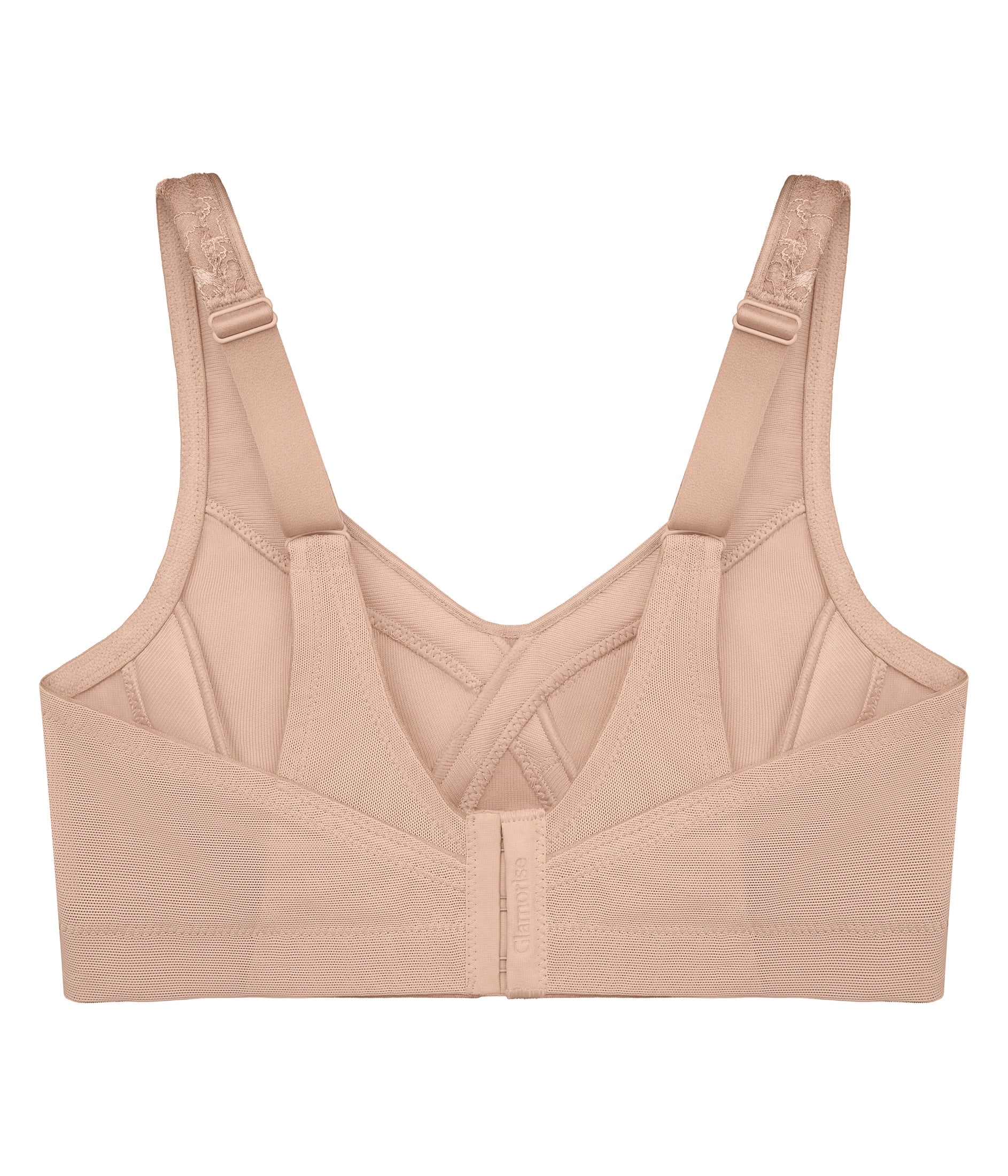 Glamorise MagicLift Seamless Firm Support Wirefree Bra 1007 (Women's & Women's Plus)