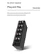 thumbnail image 3 of Audio Splitter 1 in 4 Out RCA L/R Aux Stereo Audio Splitter 1X4 Audio Distributor for PC DVD Speaker Splitte, EU Plug, 3 of 5