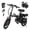 Black, variant on Inlife 14" Folding Electric Bike 10AH Battery Ebike 750W Electric Folding Bicycle 25 Miles Range 20 Miles Max Speed