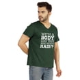 thumbnail image 2 of Inkmeso Mens Tshirt&nbsp;With A Body Like This Who Needs Hair ? Tshirt For Daddys Gift Tee Shirt For Funny Balding Dad Tee, 2 of 6