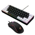 thumbnail image 4 of Gaming Keyboard and Mouse,Mouse and Keyboard Mini 61-Key Wired Mouse Keyboard White/Black Gaming Keyboard and Mouse Set Multi-Color Changing Backlight Keyboard 3200Dpi Mouse Mice Set, 4 of 9