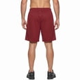 thumbnail image 3 of Men's 100% Polyester Performance Shorts with Pockets, Red M, 1 Count, 1 Pack, 3 of 6