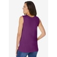 thumbnail image 2 of Woman Within Plus Size Perfect Scoopneck Tank (Petite Available), 2 of 6