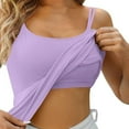 thumbnail image 2 of Ruyang Womens Tank Tops With Built In Bras 2024 Plus Size Padded Workout Tops Casual Athletic Camisole Tops Summer Trendy Clothes, 2 of 4