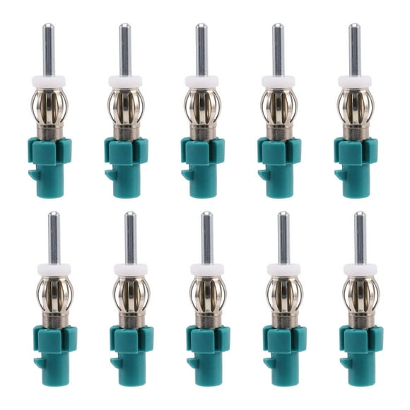 10X Car Stereo Antenna Adapter FM AM Radio Connector - Fakra to DIN Antenna Plug Converter for Car Receiver