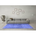thumbnail image 3 of Ahgly Company Indoor Rectangle Persian Blue Traditional Area Rugs, 5' x 7', 3 of 4