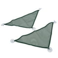 thumbnail image 4 of Reptile Mesh Hammock, Bearded Dragon Triangular Hammock Fixed  For Iguanas For Anoles For Lizards Green,Black, 4 of 8