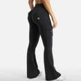 thumbnail image 4 of Kelon Yoga Pants, Women's Bootcut Yoga Pants Lounge Workout Pants with Pockets Stretch Casual Gym Yoga Pants, 2XL, 4 of 5