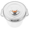 thumbnail image 1 of FUTUREORYY 1Pack Metal Crawfish Pot in a Round Shape for Even Cooking and Consistent Results, 1 of 7
