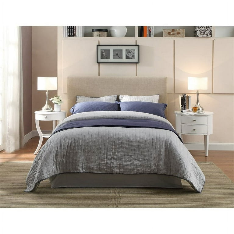 Modus Geneva Upholstered Full Platform Bed in Toast