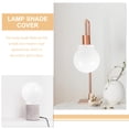 thumbnail image 3 of unbranded Acrylic Outdoor Lamp Shade Replacement White Globe Design for Light Fixtures, 3 of 8