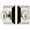 Polished Nickel, variant on Grandeur Favfav_Sq_Sglcyl_234 Fifth Avenue Square Single Cylinder Solid Brass Deadbolt -