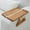 Acacia Wood Light, variant on Shamrock Home Bamboo Trayble Couch Arm Table, Clip On Tray Sofa Table for Couches. Sofa Arm Tray, Armchair Table for TV Dinners, Remotes, Drinks and Snacks - 13.75 x 9.5inch, Brown