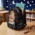 thumbnail image 4 of KUIFORTI Reading Capybara Backpack for Boy for Elementary Primary Middle School Kid School Bag Set 4 Piece Lightweight Boys Bookbag Pencil Bags Water Bottle Sleeve, 4 of 7