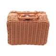 thumbnail image 1 of Storage Box Rattan Gift Boxes Receiving Basket Women‘S Handbag Square Durable For Wedding Party Supplies Crossbody Bags, 1 of 9