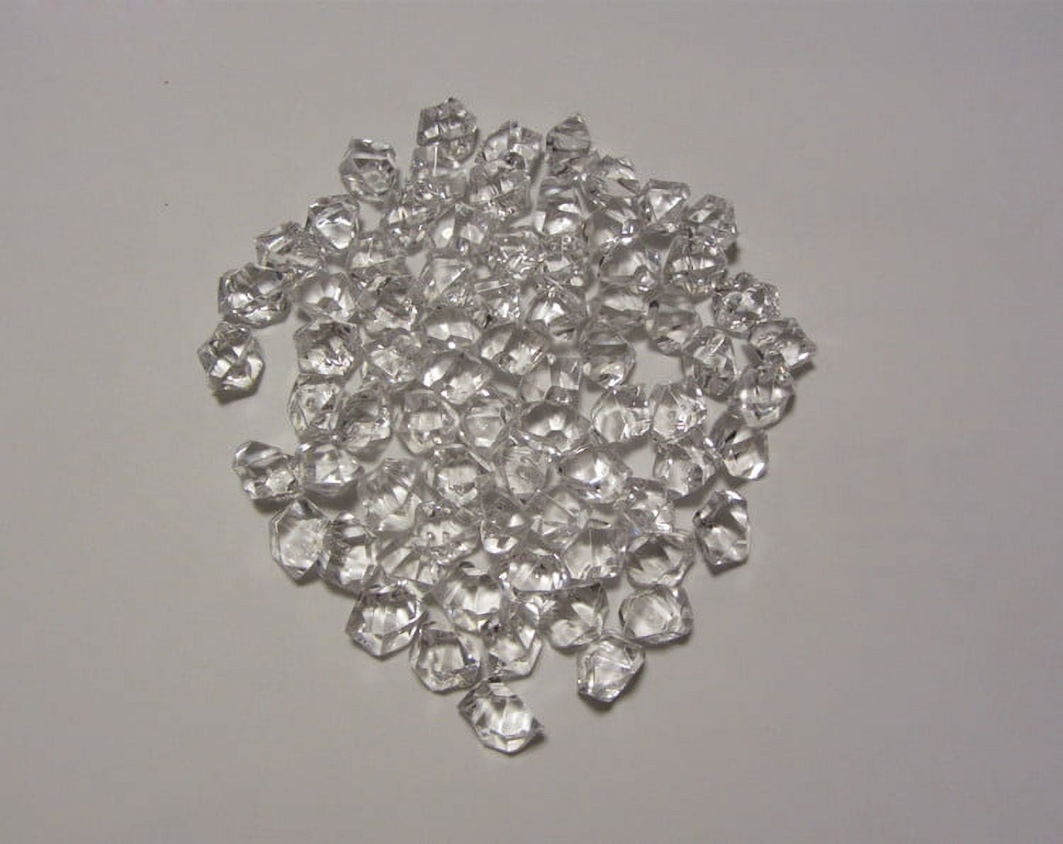 PlayWorld Clear Acrylic Ice Rock Table And Wedding Decoration (3 LB Bag)