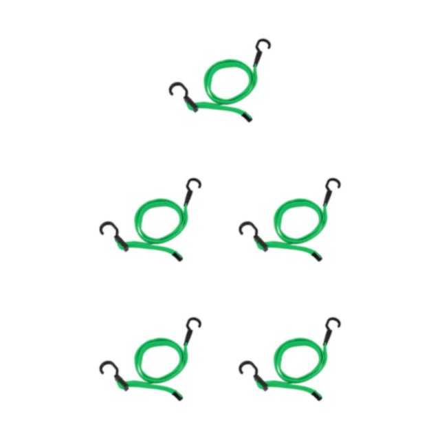 Baohd 1/2/3/5 Sangle de Chargement à Haute Résistance - Fiable et Résistant à l'Abrasion pour Sécuriser les Objets de Valeur Durables Bagages Vert 120cm 5PCS