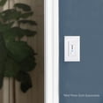 thumbnail image 3 of Maxxima Dimmer Electrical Light Switch, 3-Way/Single Pole, 600 Watt, 120 Volt, 3 of 6