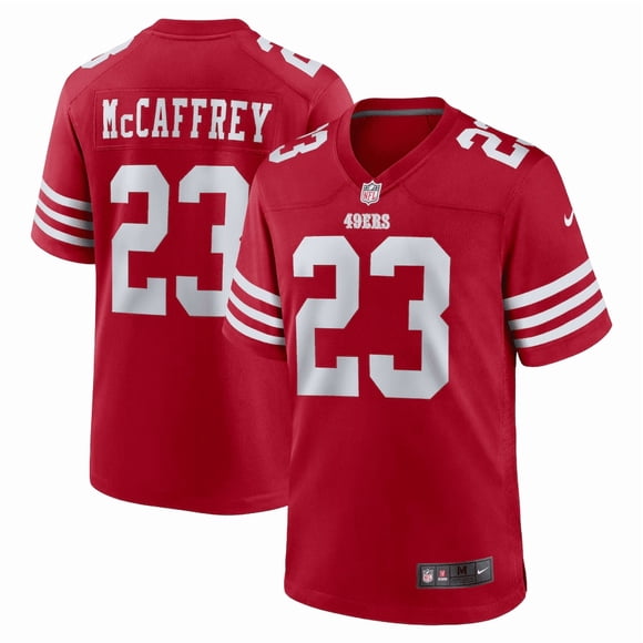 Youth Christian McCaffrey San Francisco 49ers NFL Player Game Team Jersey