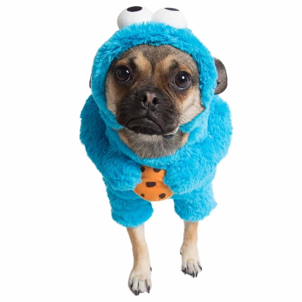 Pet Krewe Unleash The Parade Cookie Monster Dog Costume Sesame