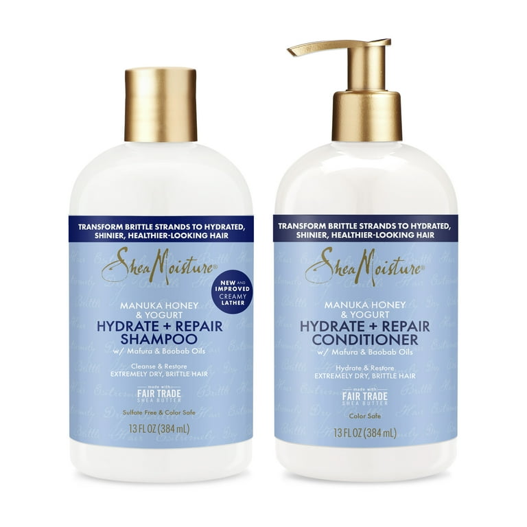 SHEA MOISTURE Manuka Honey & Yogurt Hydrate + Repair Conditioner (13oz) SHEA MOISTURE Manuka Honey & Yogurt Hydrate + Repair Conditioner (13oz)