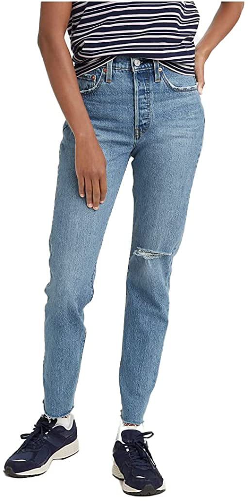 Levis Womens 501 Skinny Jeans 31 Sugar Waterless - Walmart.com