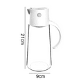 thumbnail image 2 of Auto Flip Olive Oil Dispenser Bottle,Condiment Container with Automatic Cap and Stopper,Oil Container Glass Bottle with Non-Drip Spout for Kitchen Cooking, 2 of 5