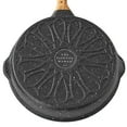 thumbnail image 3 of The Pioneer Woman Prairie Signature Cast Aluminum 12" Fry Pan, Charcoal Speckle, 3 of 6