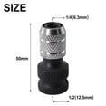 thumbnail image 3 of 1Pcs Socket Adapter 1/2 Inch Drive To 1/4 Inch Hex for Impact Wrench Drill Chuck Change Socket Adapter Power Tool Accessories, 3 of 8